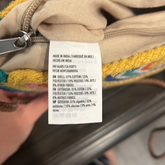 American Eagle Rainbow Woven Crossbody Bag - Picture 8 of 8